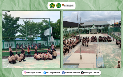 Kegiatan Pramuka MTsN 1 Batam untuk Peserta Didik Fokus pada Materi Pionering