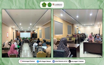 MTsN 1 Batam Melaksanakan Rapat Persiapan Zona Integritas Menuju WBK dan WBBM